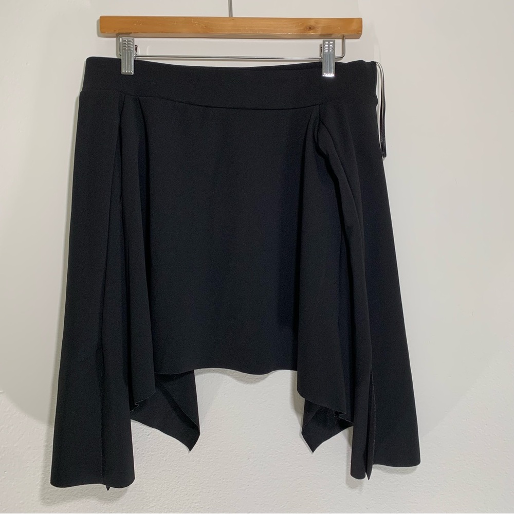 Zara Asymmetrical Black Skirt